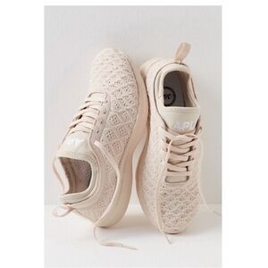 APL Techloom Phantom Sneakers in Cream/Fatigue.